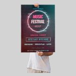 Image of a person holding a poster.