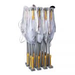 Image of a hop up banner broken down