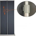 Image of Retractable Banner Stand Telescoping Pole