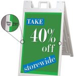 Image of an A Frame sign