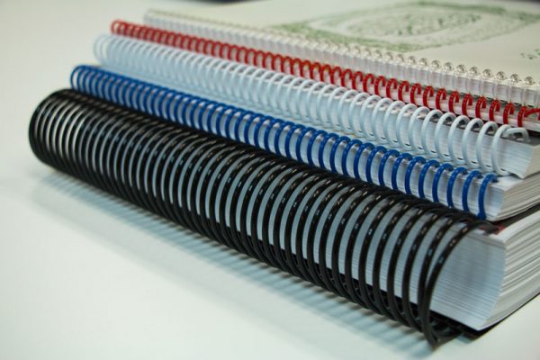 Image of sprial bound books