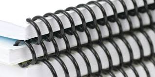 Image of spiral bound books.