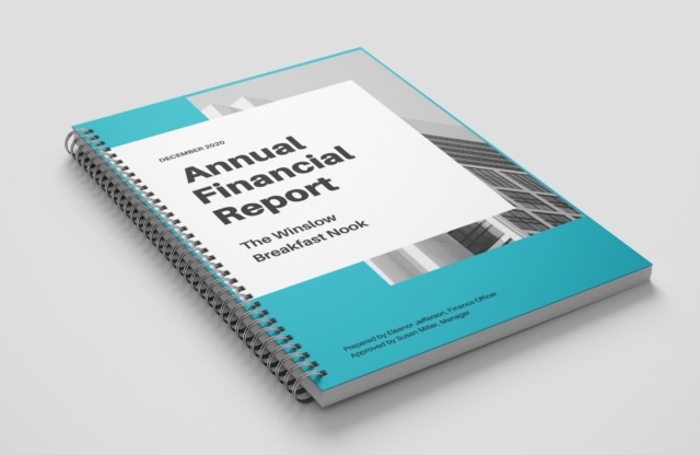 Image of a wire bound booklet