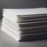 An image of a stack or printed papers.