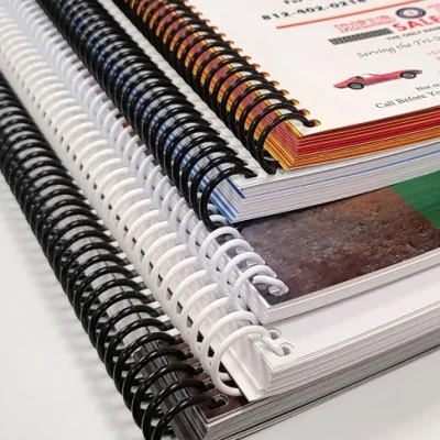 Image of sprial bound booklets